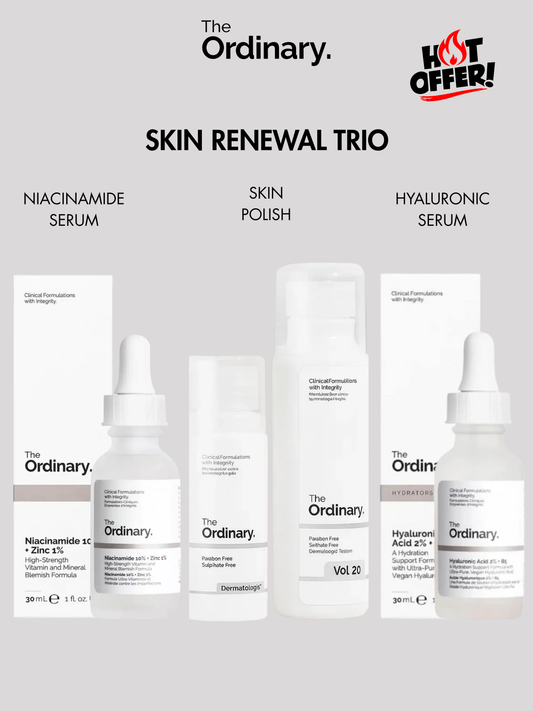 The Ordinary Skin Renewal Trio