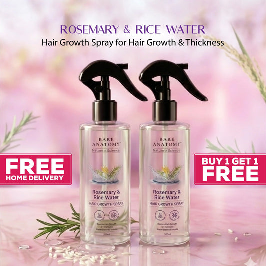 Rosemary & Rice Water Hair Growth Spray - Buy 1 Get 1 FREE