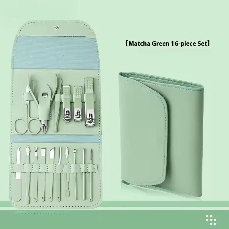 16 Pcs Nail Manicure Kit