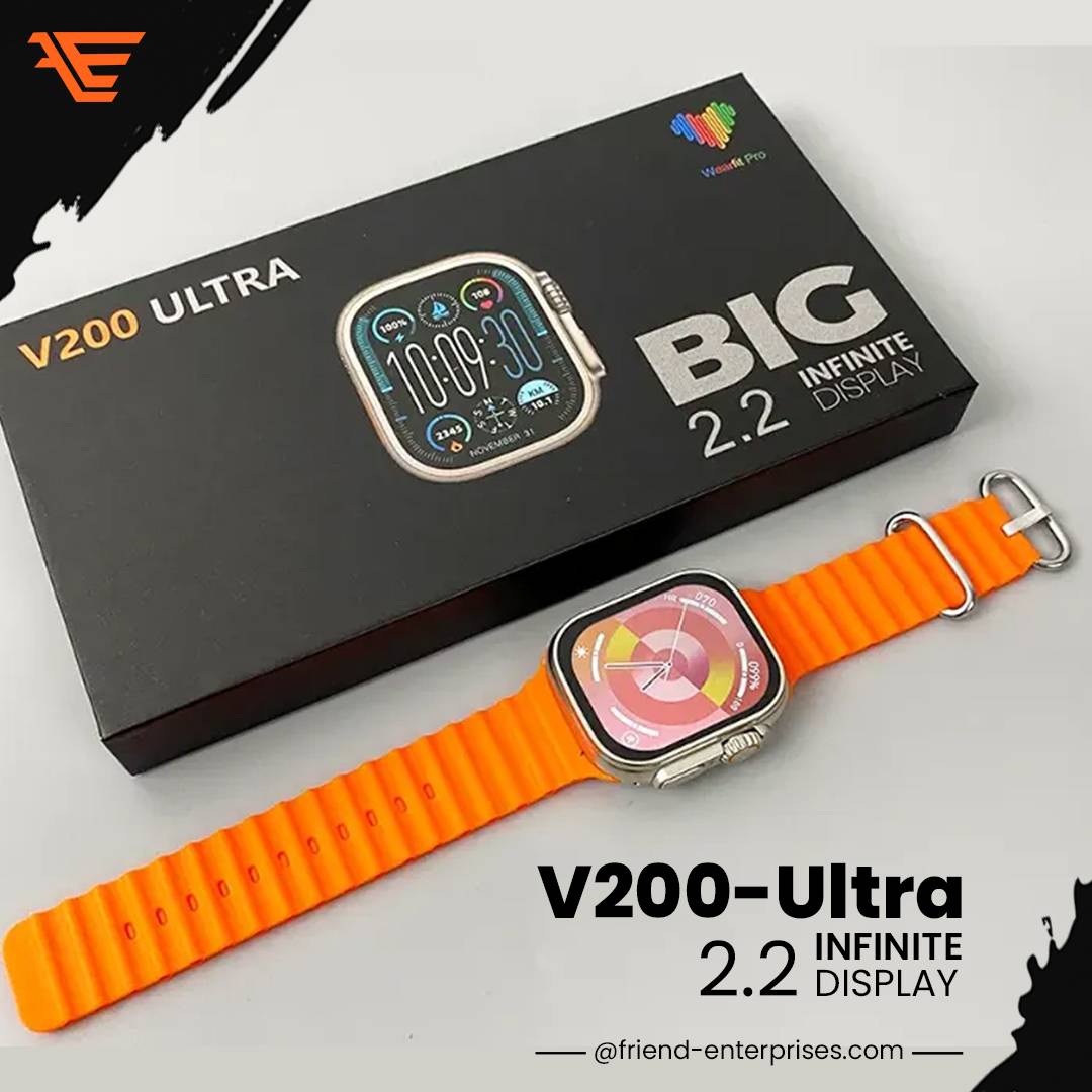V200 NEW FASHION ULTRA IP68 SPORT SMART WATCH