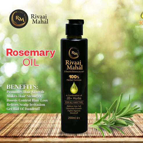 Rivaaj Mahal  Hair Oil + Organic Shampoo [Hot Deal🔥]