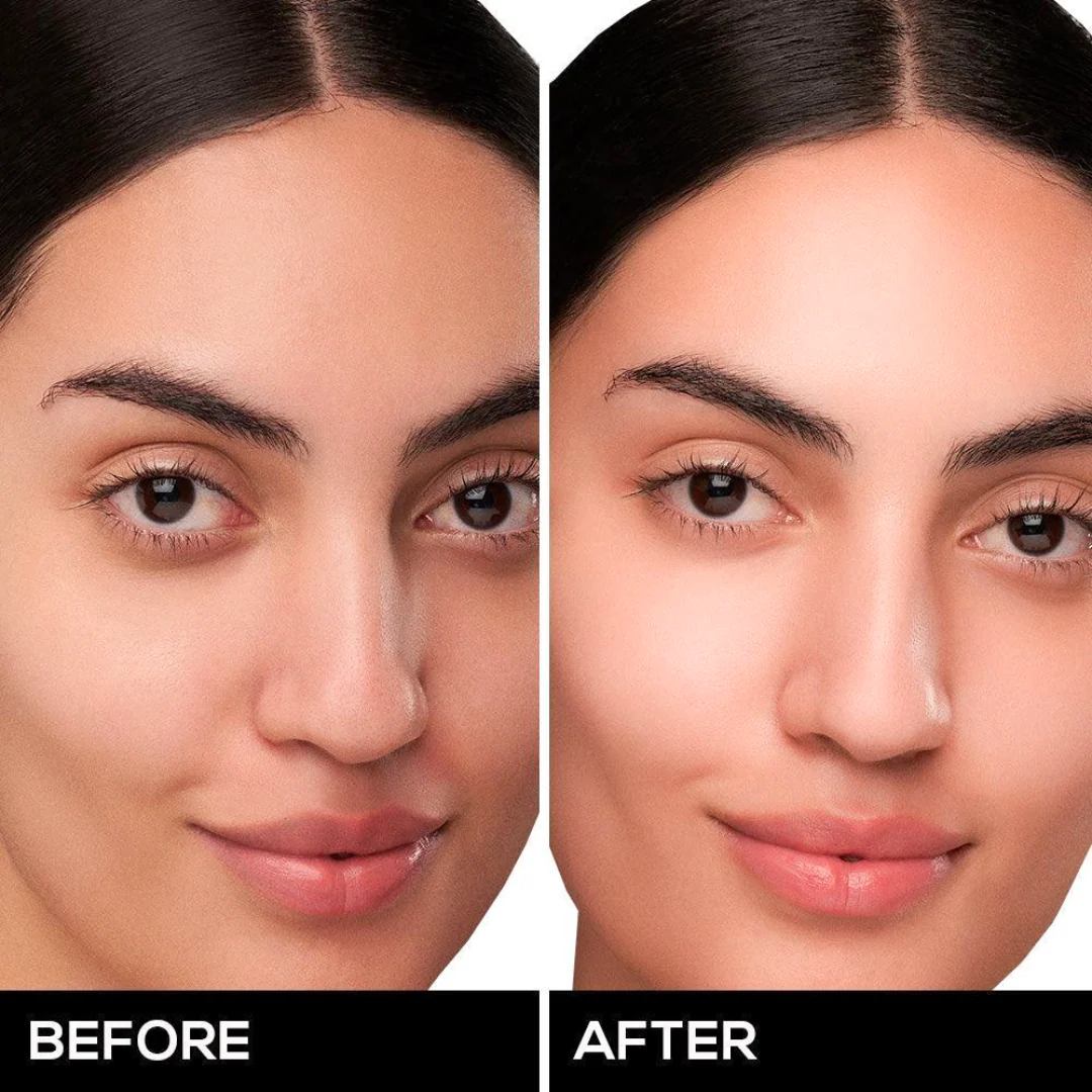 FLICKA Silk Touch 3-in-1 Face Blend & Shine Perfection Trio | Hydrating Primer + SPF Foundation