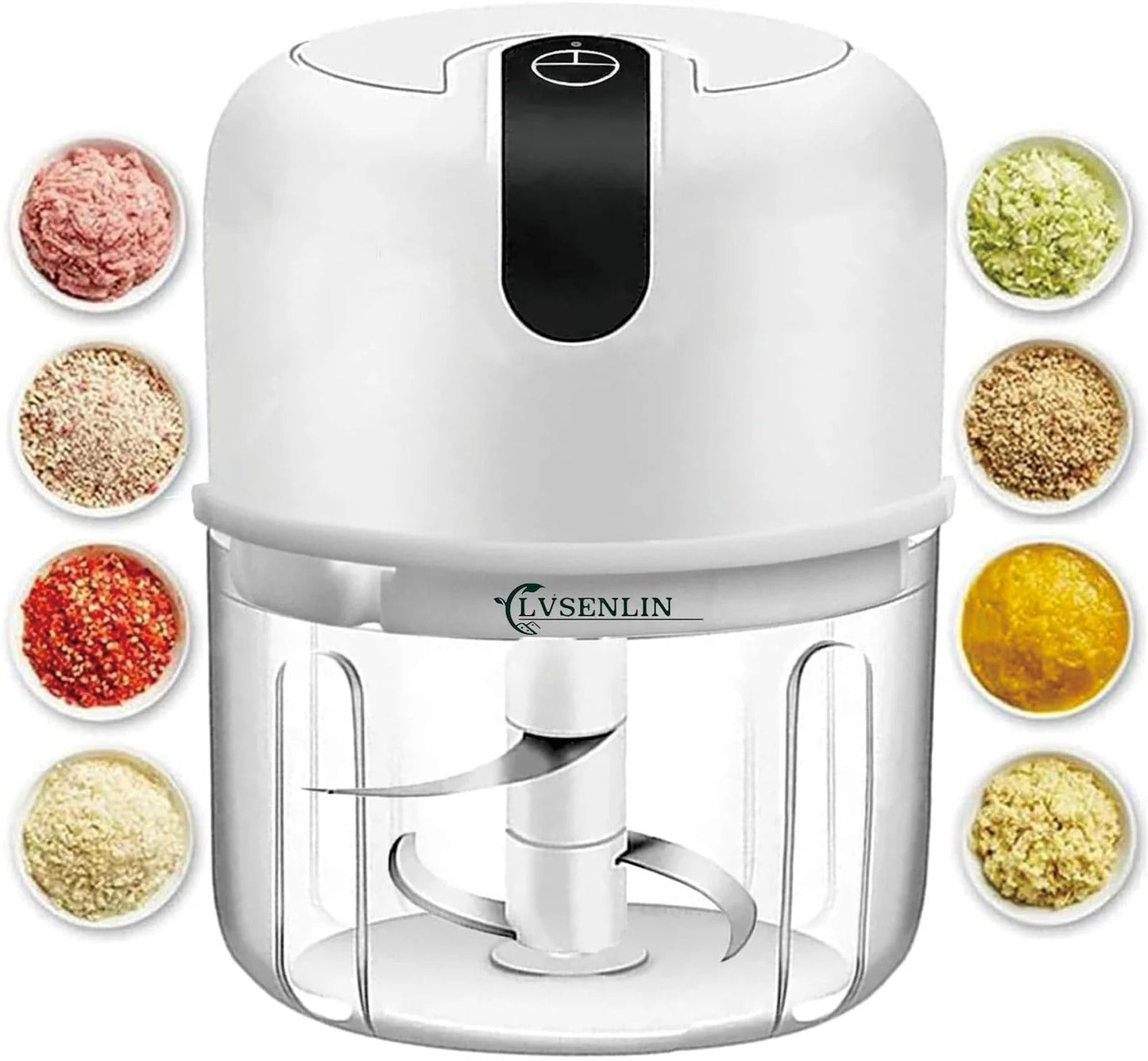 Electric Mini Food Chopper | Portable USB Rechargeable Small Food Processor
