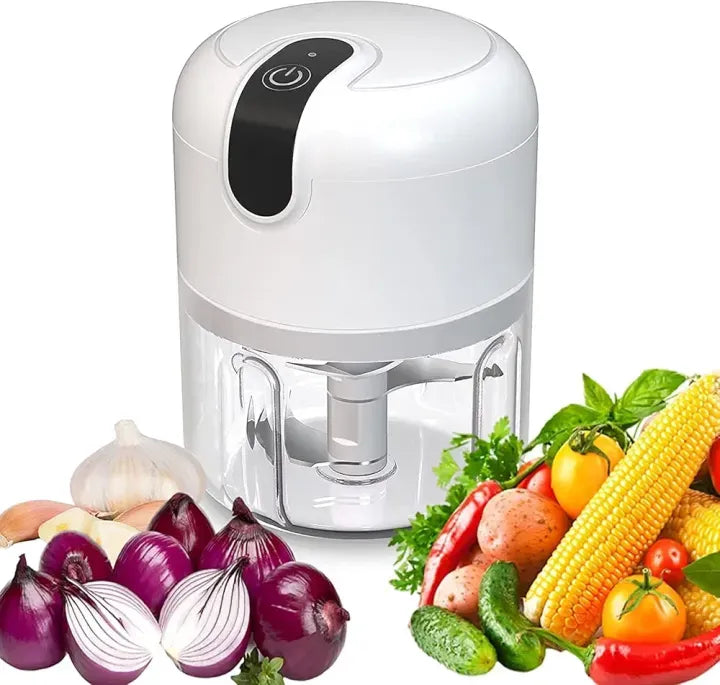 Electric Mini Food Chopper | Portable USB Rechargeable Small Food Processor