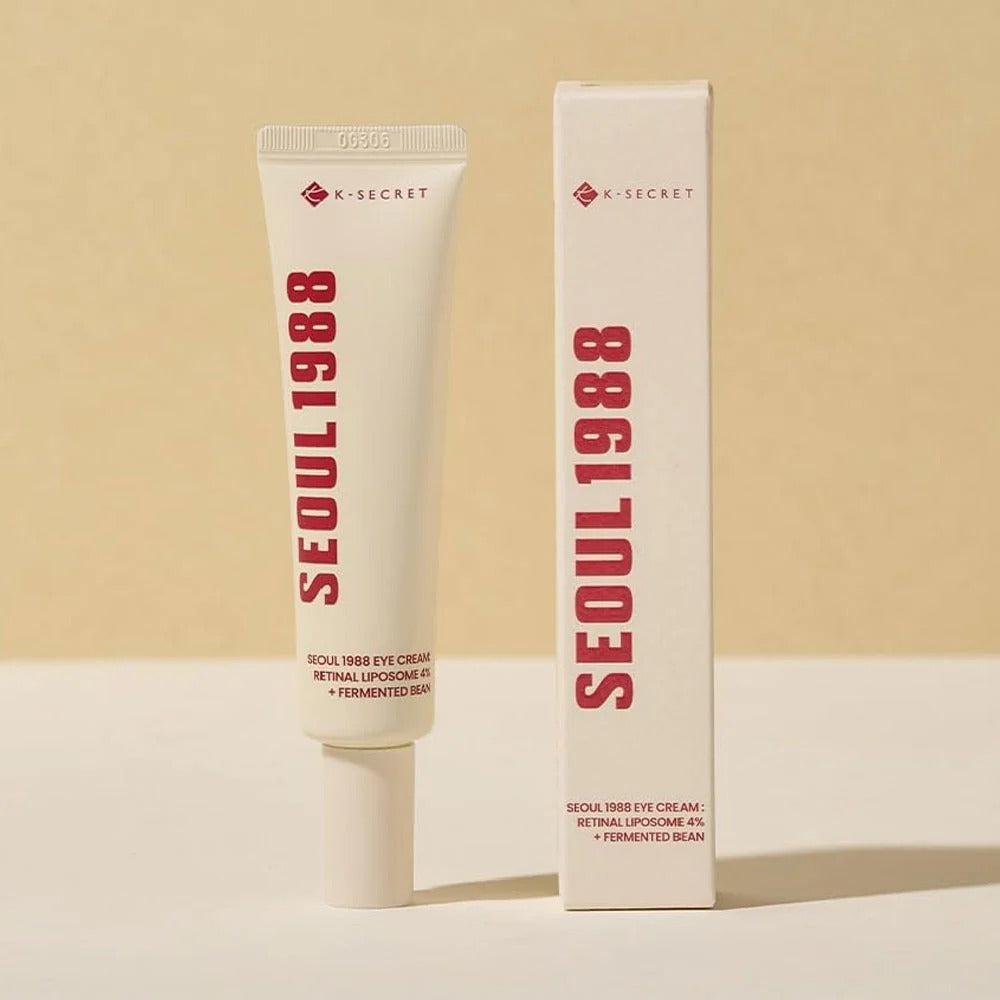 K-Secret Seoul 1988 Eye Cream : Retinal Liposome 4% + Fermented Bean 30ml